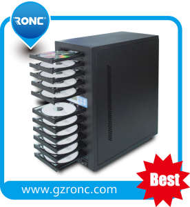 Hot Selling 1 by 11PCS CD DVD Replication Copy Machine